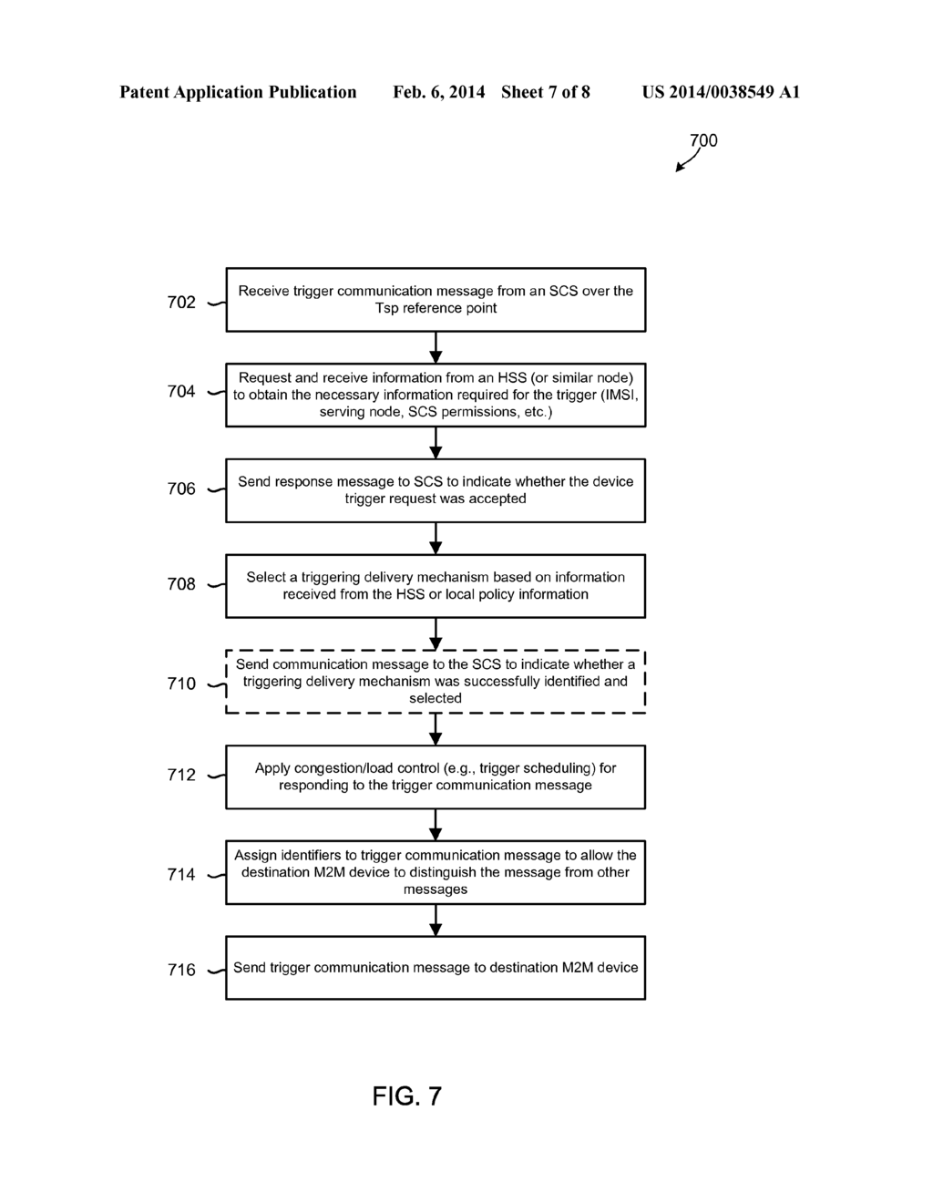 System and Method for Controlling Advanced Triggering Operations in a     Telecommunication Network - diagram, schematic, and image 08