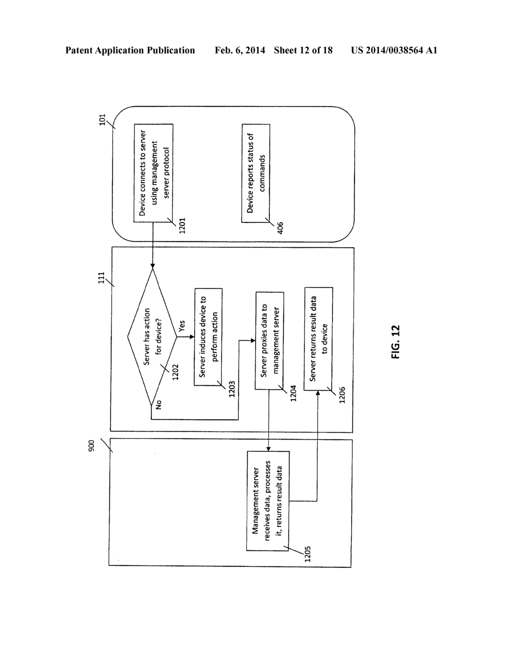 SYSTEMS AND METHODS FOR LOCKING AND DISABLING A DEVICE IN RESPONSE TO A     REQUEST - diagram, schematic, and image 13