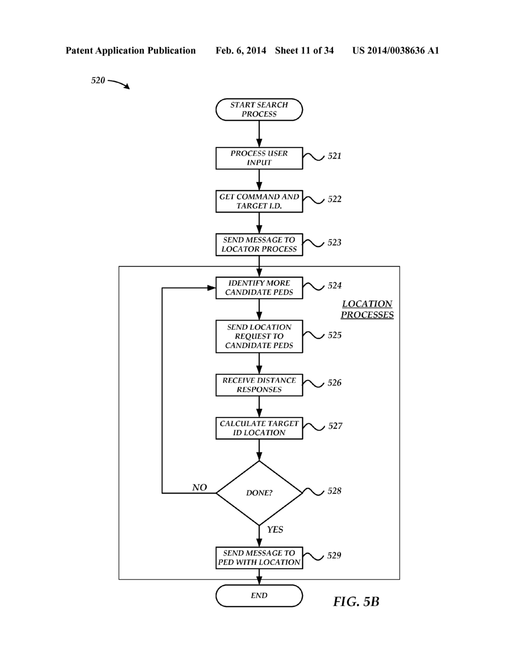 LOCATION OF COOPERATIVE TAGS WITH PERSONAL ELECTRONIC DEVICE - diagram, schematic, and image 12