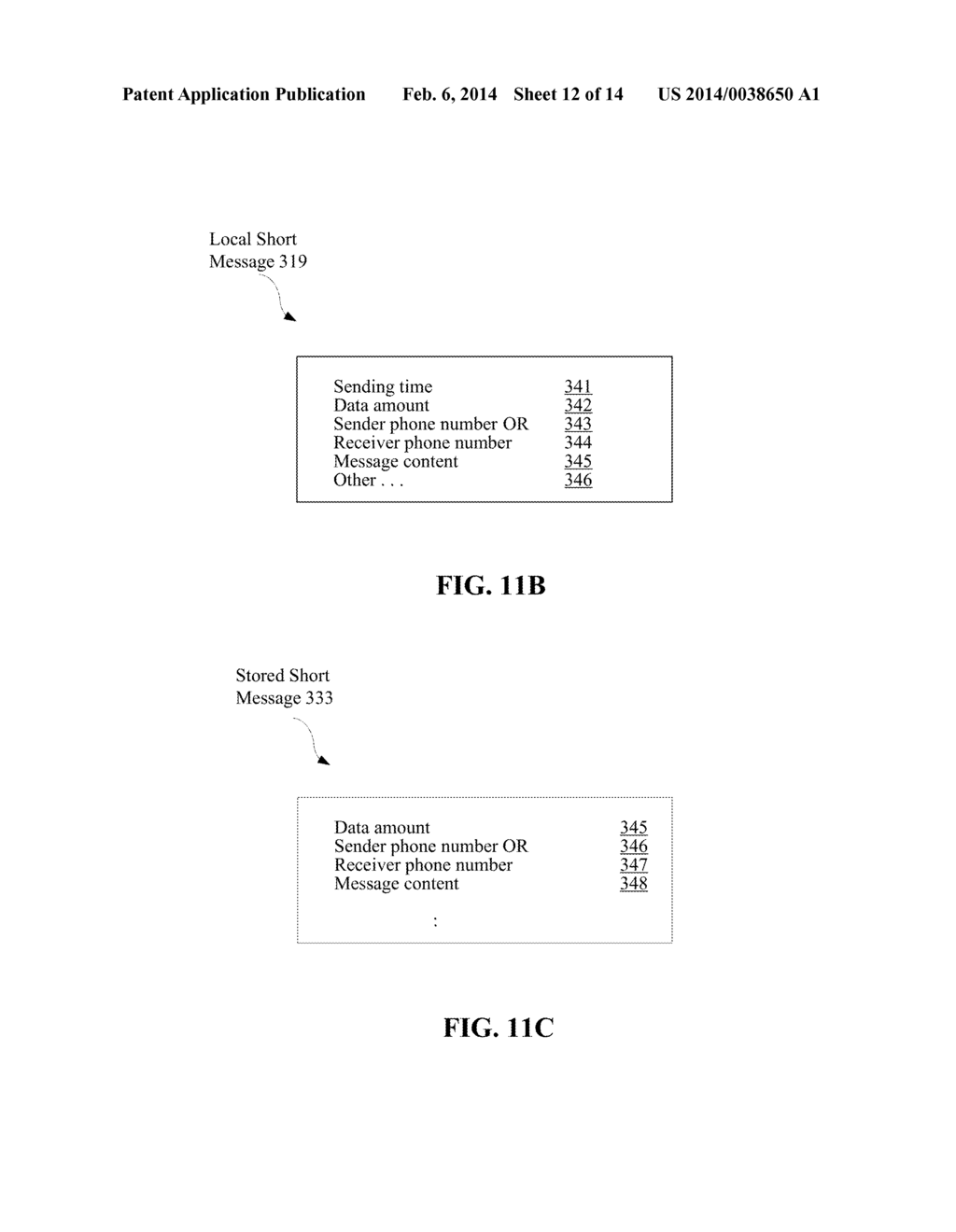 SHORT MESSAGE BACKUP METHOD, MOBILE TERMINAL, AND SERVER - diagram, schematic, and image 13