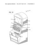 GAMING MACHINE HAVING A DISPLAY AND SPEAKER SYSTEM WITH LIGHT PIPING     MATERIAL diagram and image