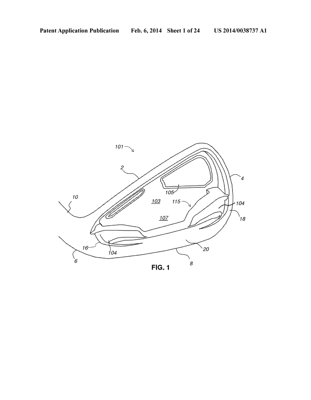 GOLF CLUB WITH CELLULAR MASS DISTRIBUTION - diagram, schematic, and image 02