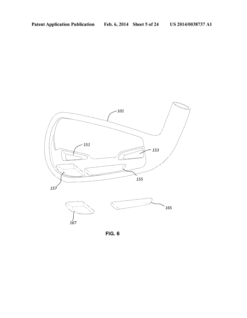 GOLF CLUB WITH CELLULAR MASS DISTRIBUTION - diagram, schematic, and image 06