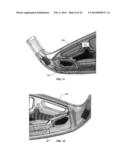 GOLF CLUB WITH CELLULAR MASS DISTRIBUTION diagram and image