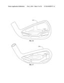 GOLF CLUB WITH CELLULAR MASS DISTRIBUTION diagram and image