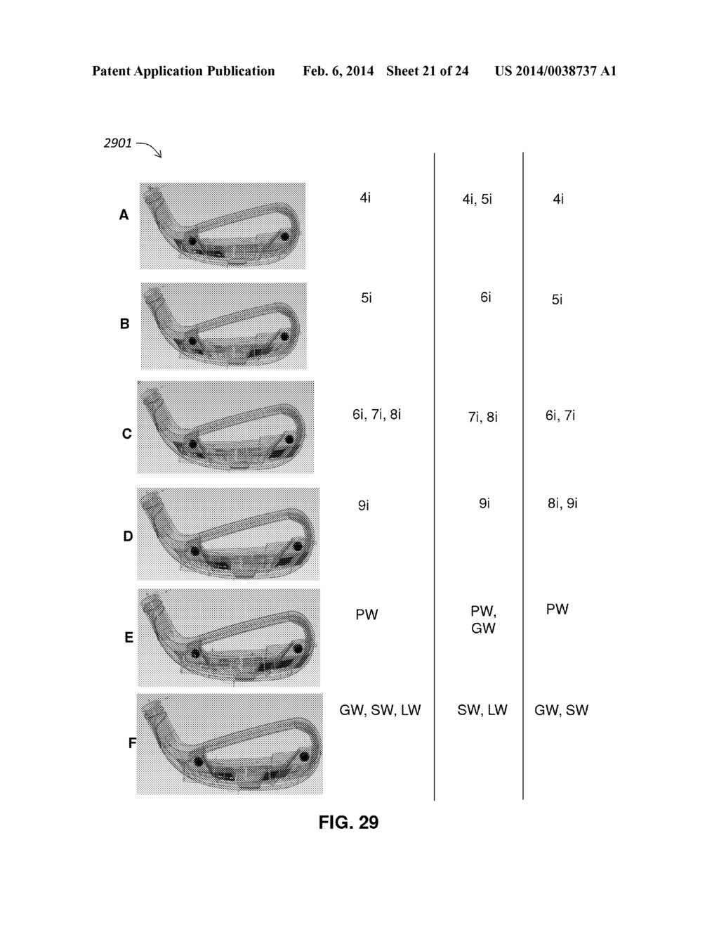 GOLF CLUB WITH CELLULAR MASS DISTRIBUTION - diagram, schematic, and image 22