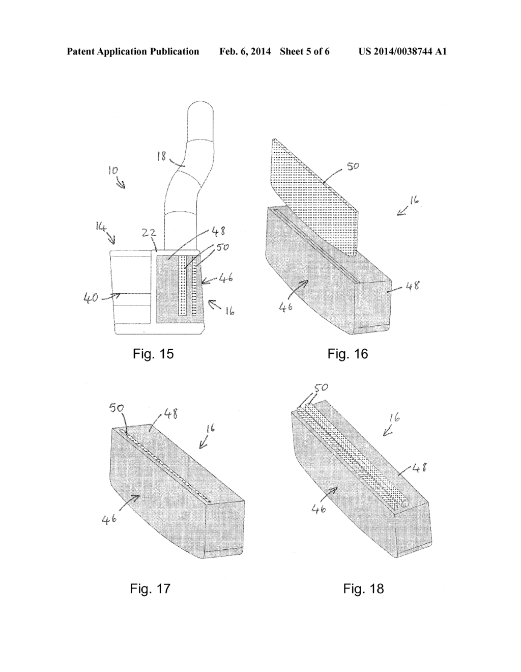 GOLF CLUB WITH A CUSHION MADE OF VISCOELASTIC MATERIAL - diagram, schematic, and image 06