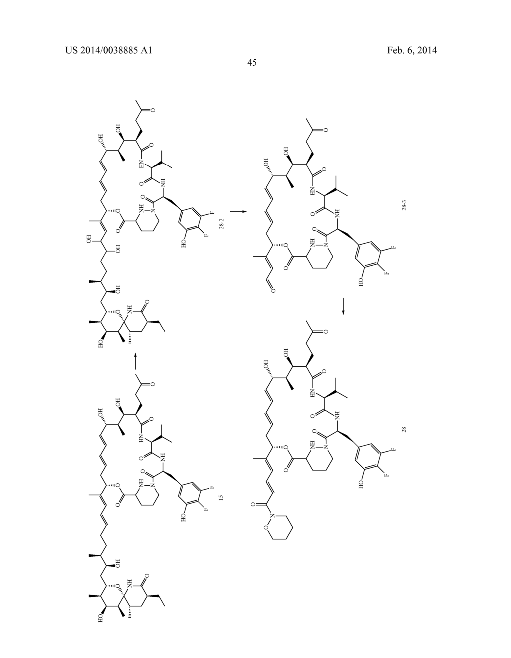 Macrocyclic Compounds and Methods for Their Production - diagram, schematic, and image 54