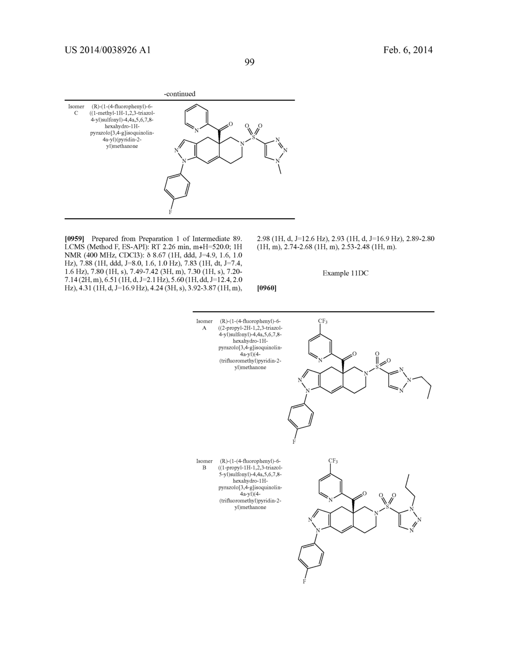 Heteroaryl-Ketone Fused Azadecalin Glucocorticoid Receptor Modulators - diagram, schematic, and image 102