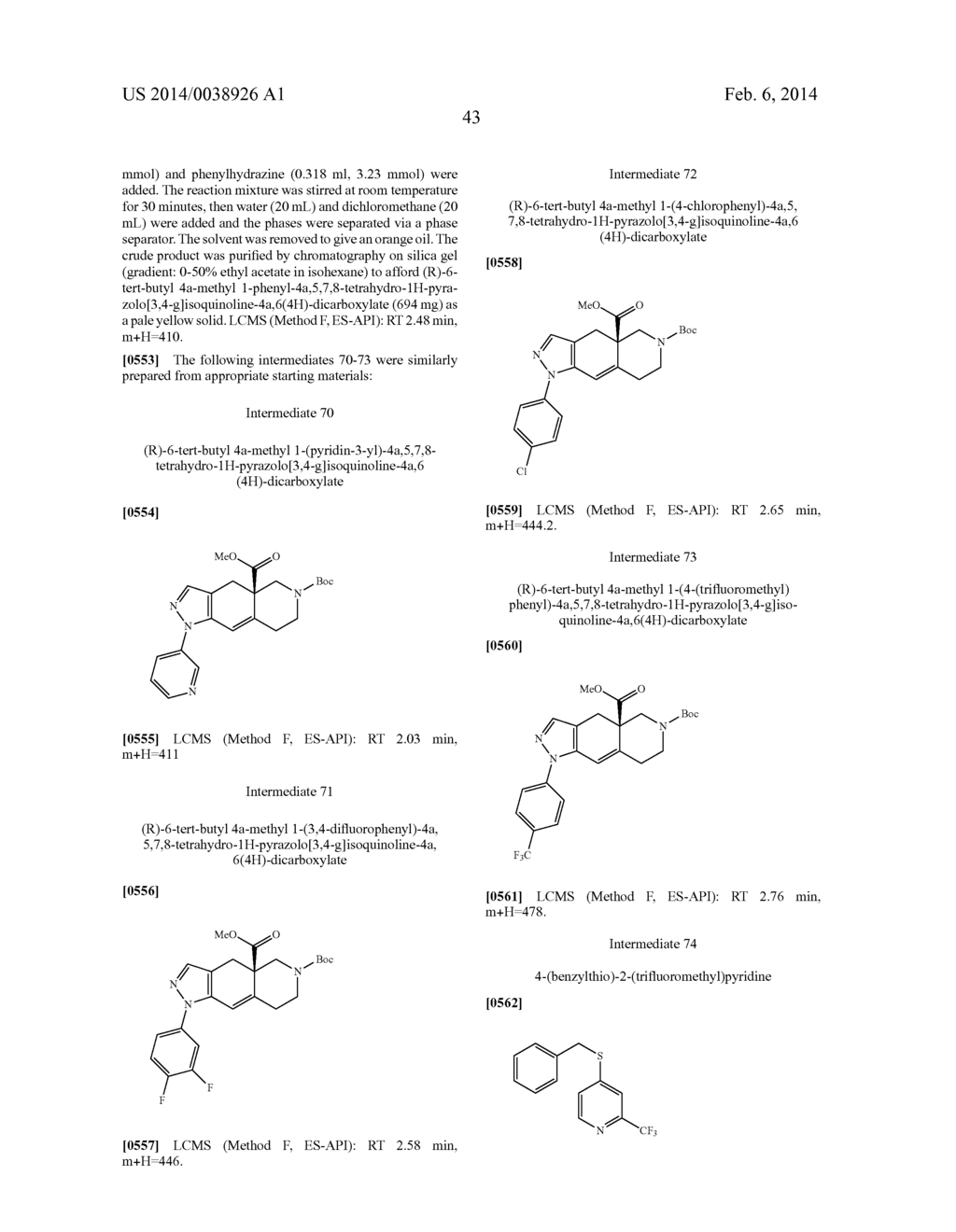 Heteroaryl-Ketone Fused Azadecalin Glucocorticoid Receptor Modulators - diagram, schematic, and image 46