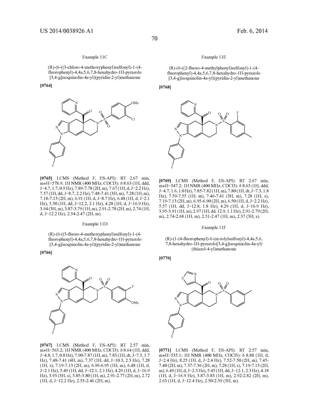 Heteroaryl-Ketone Fused Azadecalin Glucocorticoid Receptor Modulators - diagram, schematic, and image 73