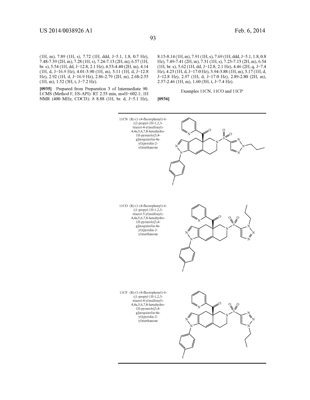 Heteroaryl-Ketone Fused Azadecalin Glucocorticoid Receptor Modulators - diagram, schematic, and image 96