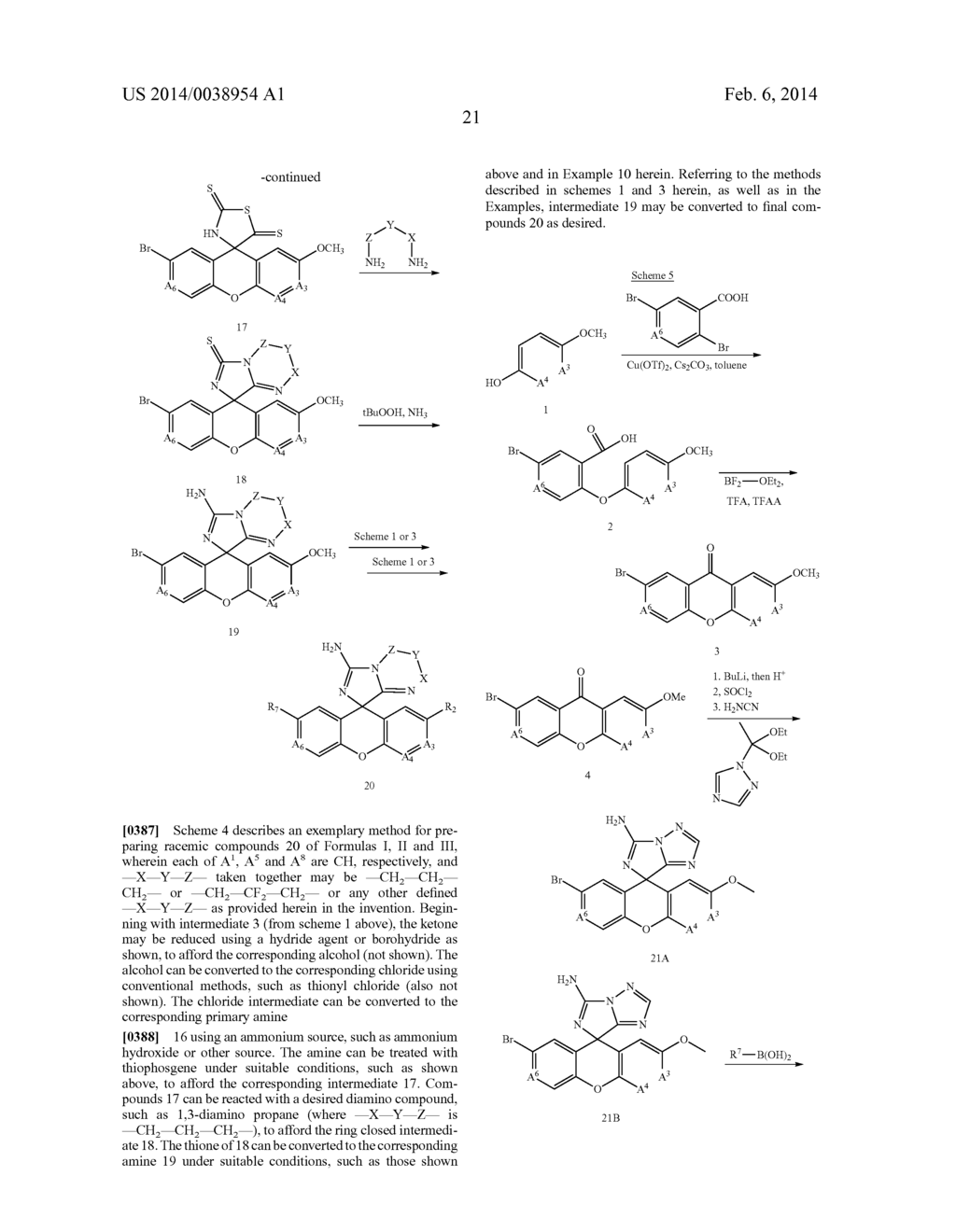 Spiro-Amino-Imidazo-Fused Heterocyclic Compounds as Beta-secretase     Modulators and Methods of Use - diagram, schematic, and image 22