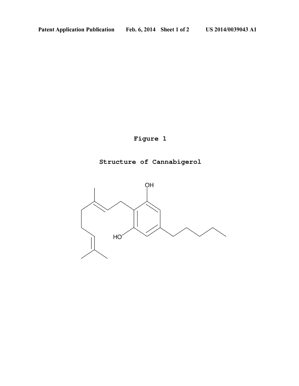 PHARMACEUTICAL COMPOSITIONS COMPRISING CANNABIGEROL - diagram, schematic, and image 02