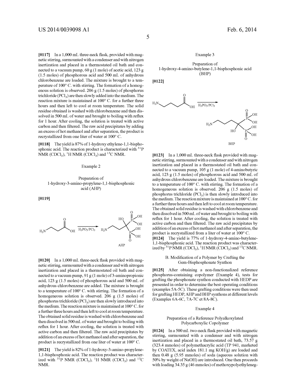 COPOLYMERS HAVING GEM-BISPHOSPHONATE GROUPINGS - diagram, schematic, and image 06