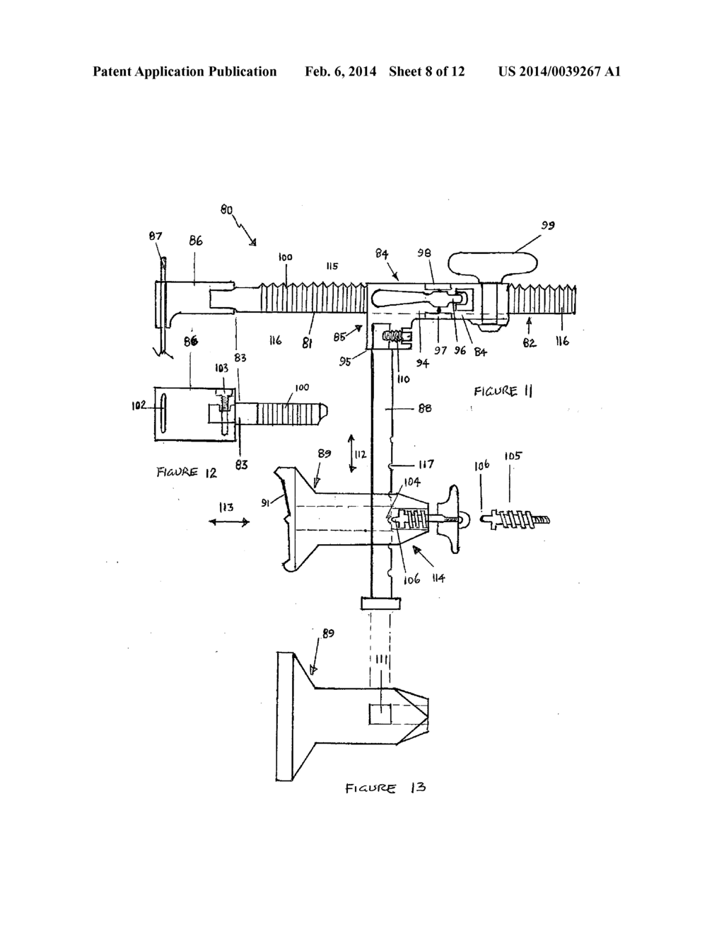 Clamping Retractor Assembly - diagram, schematic, and image 09