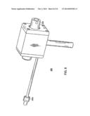 APPARATUS FOR INSERTION OF A MEDICAL DEVICE WITHIN A BODY DURING A MEDICAL     IMAGING PROCESS AND DEVICES AND METHODS RELATED THERETO diagram and image