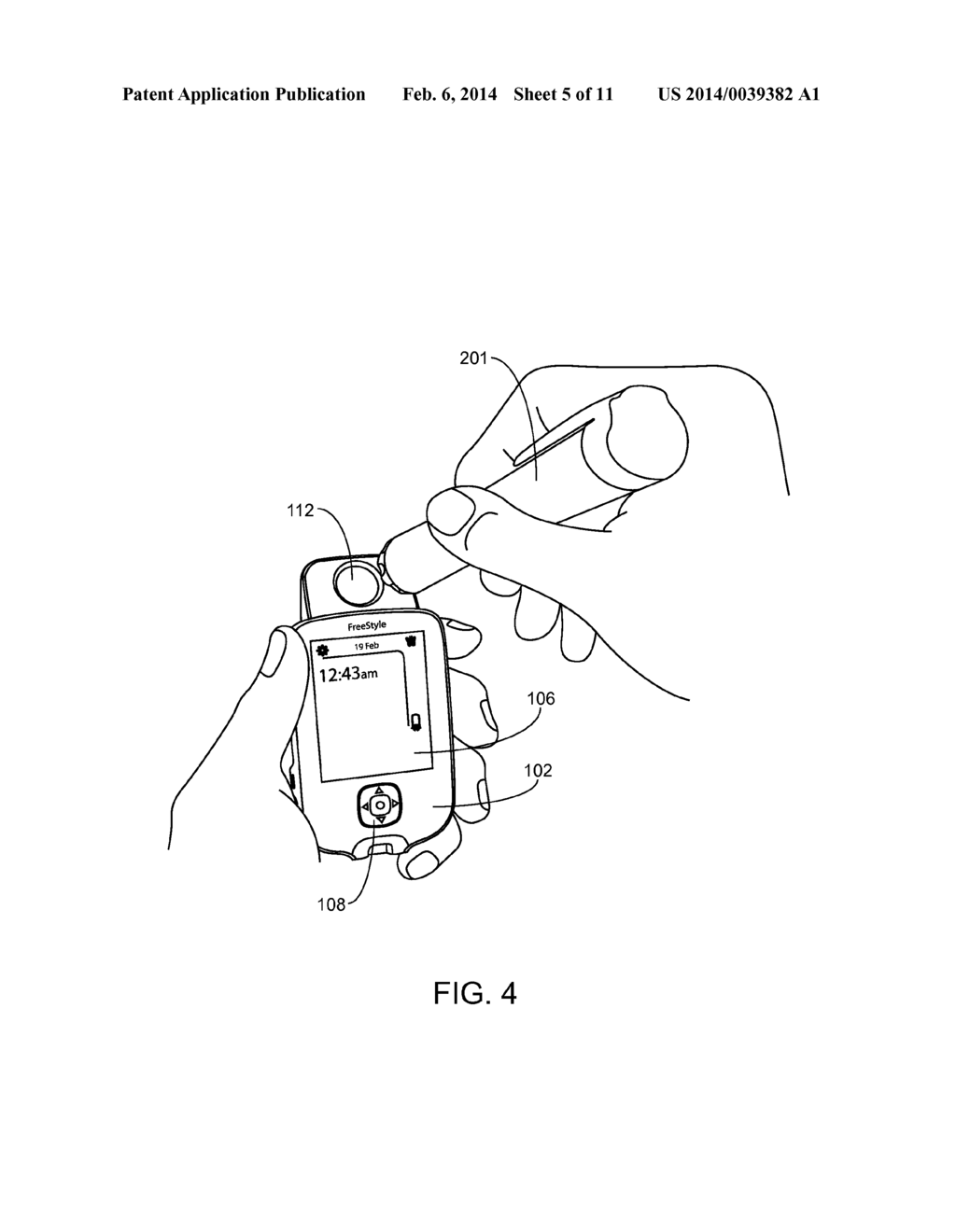 Analyte Meter Module for Medication Delivery Device - diagram, schematic, and image 06