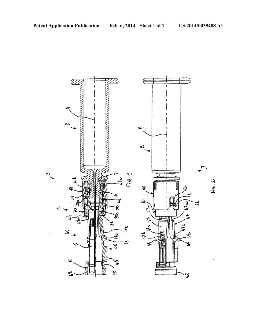 NEEDLE ASSEMBLY AND INJECTION DEVICE WITH FOLDABLE NEEDLE PROTECTING MEANS - diagram, schematic, and image 02