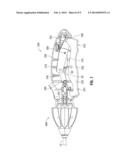 SURGICAL DEVICE AND HANDLE ASSEMBLY FOR USE THEREWITH diagram and image