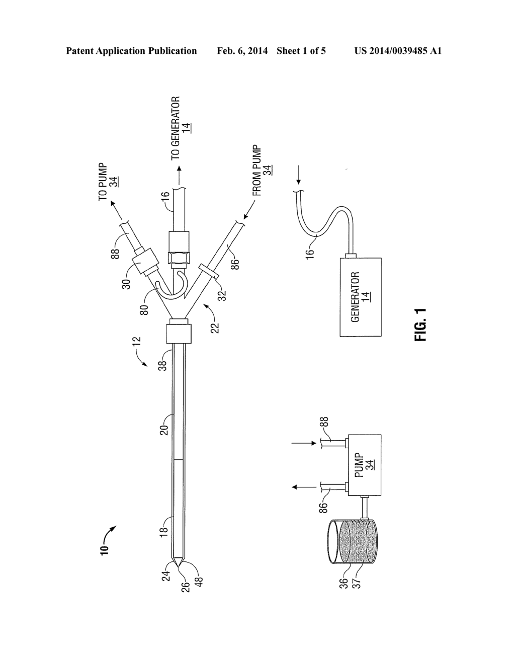 FLOW RATE MONITOR FOR FLUID COOLED MICROWAVE ABLATION PROBE - diagram, schematic, and image 02