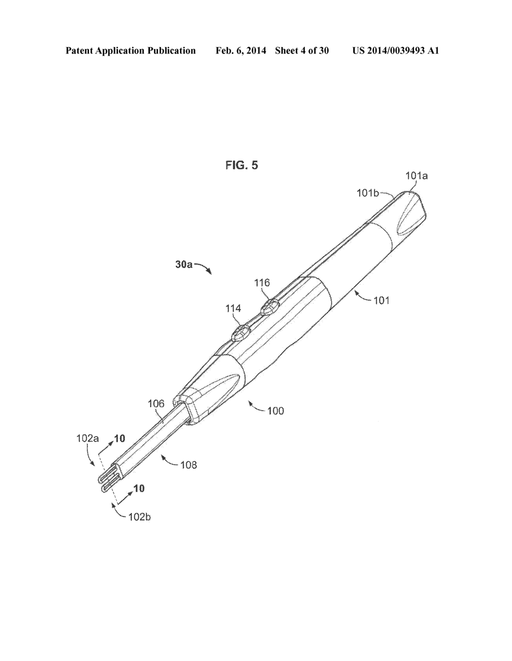 Electrosurgical Devices and Methods of Use Thereof - diagram, schematic, and image 05
