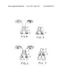 NOSE TENSIONER AND OPENER AND NOSE TIP LIFTER FOR THE TREATMENT OF     OBSTRUCTIVE SLEEP APNOEA, SNORING AND RESPIRATORY OBSTRUCTION diagram and image