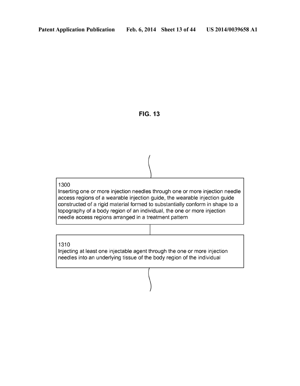 SYSTEMS AND METHODS FOR WEARABLE INJECTION GUIDES - diagram, schematic, and image 14