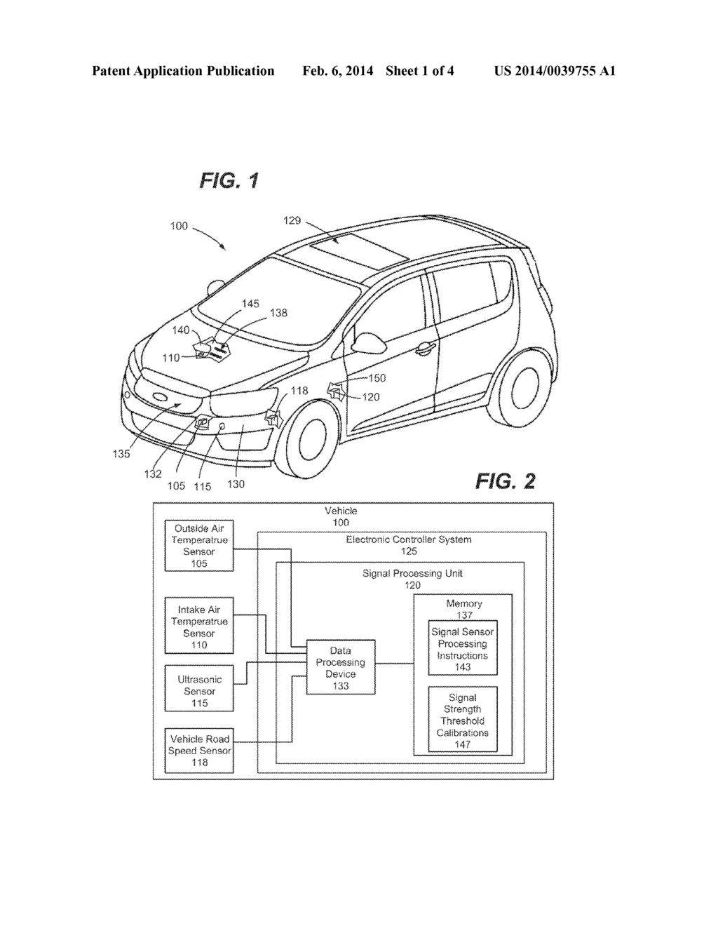 METHOD AND SYSTEM FOR IMPLEMENTING ULTRASONIC SENSOR SIGNAL STRENTGTH     CALIBRATIONS - diagram, schematic, and image 02