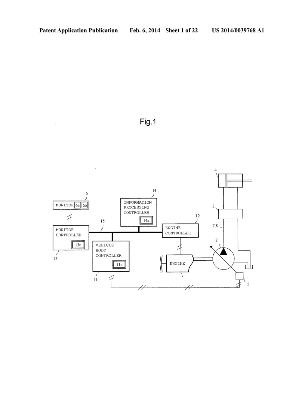 CONTROL SYSTEM FOR CONSTRUCTION MACHINE - diagram, schematic, and image 02