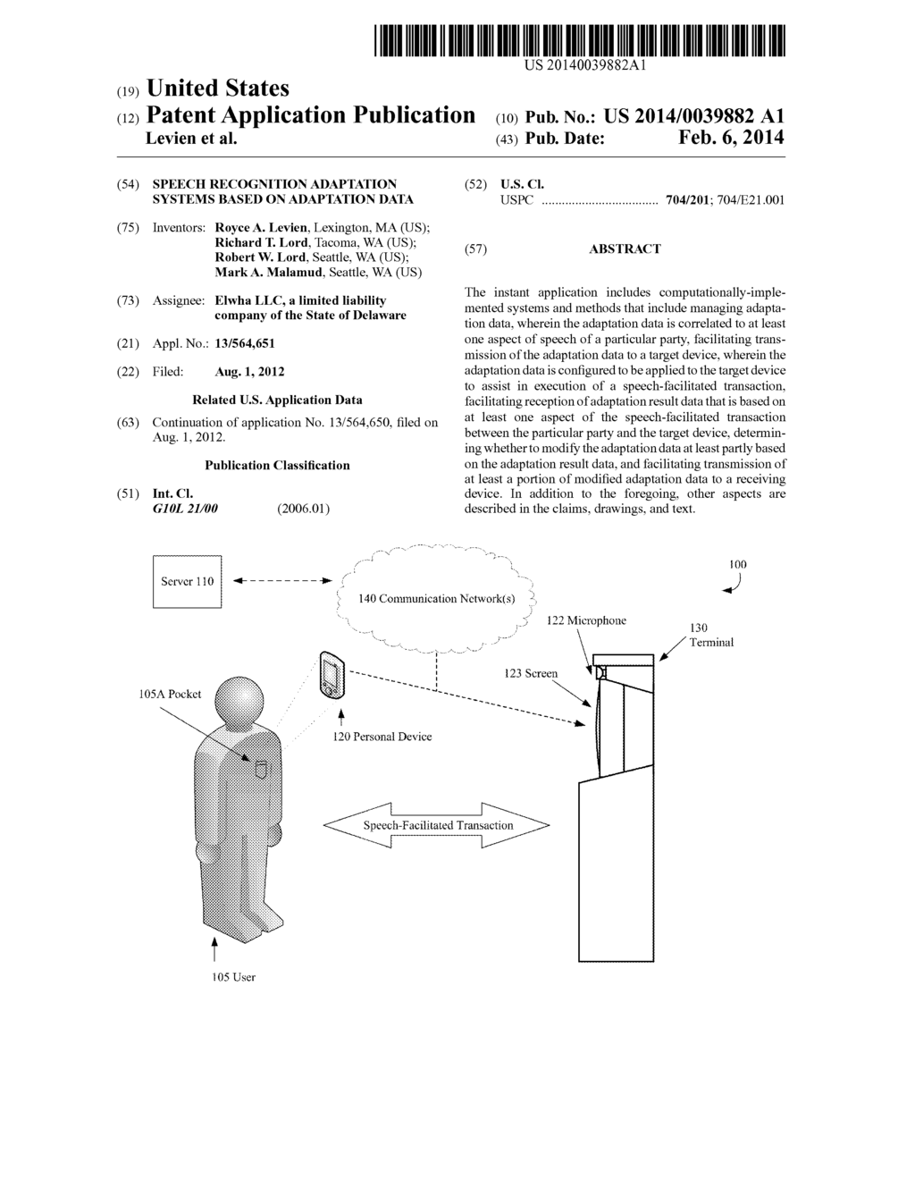 SPEECH RECOGNITION ADAPTATION SYSTEMS BASED ON ADAPTATION DATA - diagram, schematic, and image 01