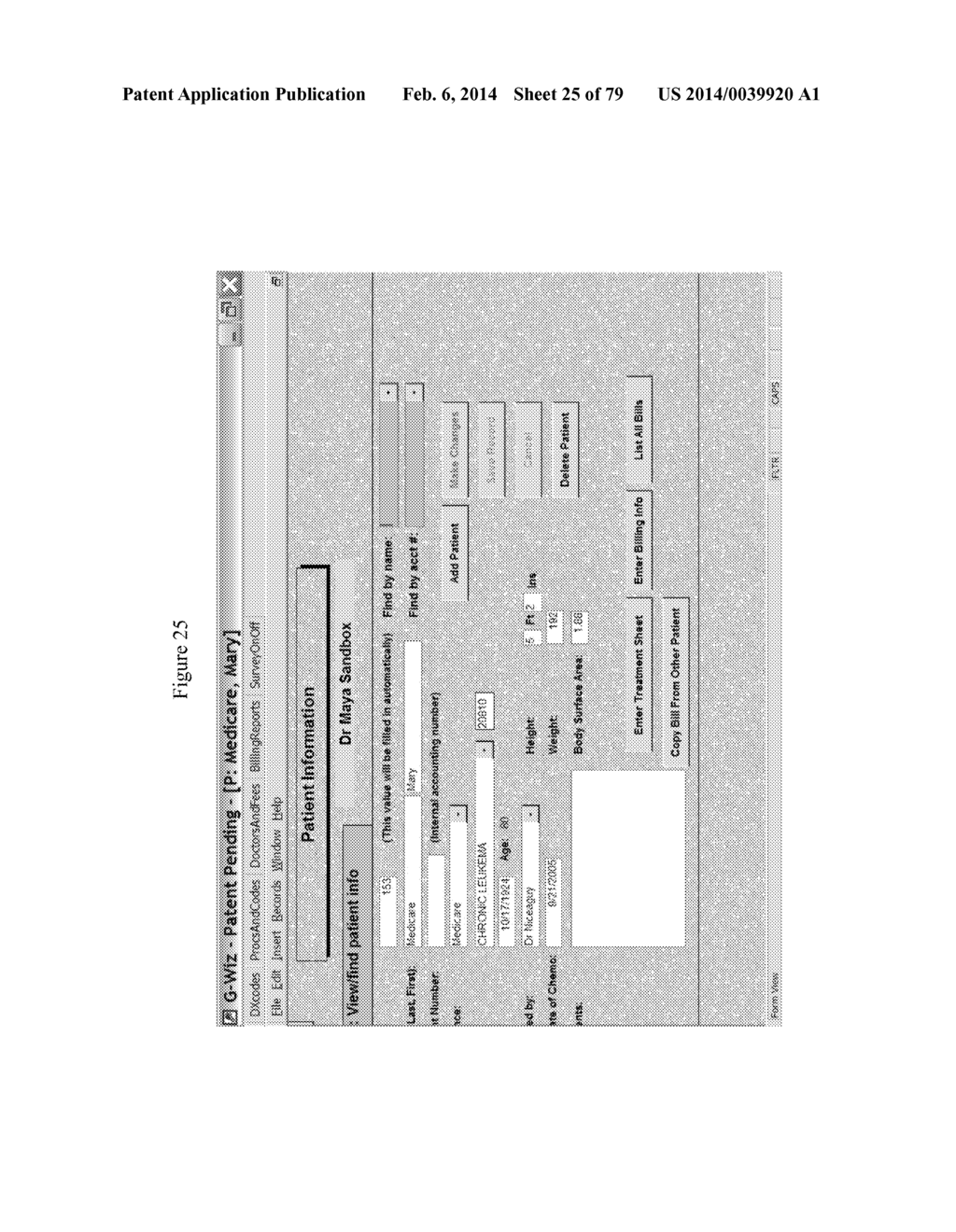 METHODOLOGY, SYSTEM AND COMPUTER PROGRAM PRODUCT FOR GENERATING ELECTRONIC     INSURANCE CLAIMS OR BILLS, HAVING OPTIMIZED INSURANCE CLAIM ITEMS IN     ORDER TO MAXIMIZE REIMBURSEMENT AND TO FACILITATE APPROVAL OF THE     CLAIM(S) UPON FIRST SUBMISSION TO THE INSURANCE CARRIER - diagram, schematic, and image 26