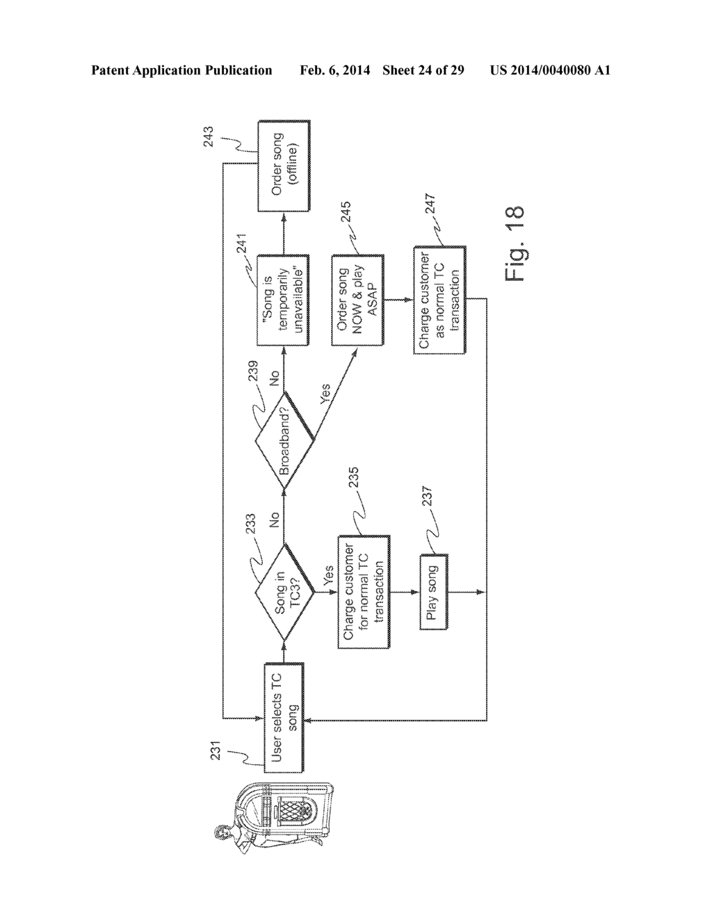 DIGITAL DOWNLOADING JUKEBOX SYSTEM WITH USER-TAILORED MUSIC MANAGEMENT,     COMMUNICATIONS, AND OTHER TOOLS - diagram, schematic, and image 25