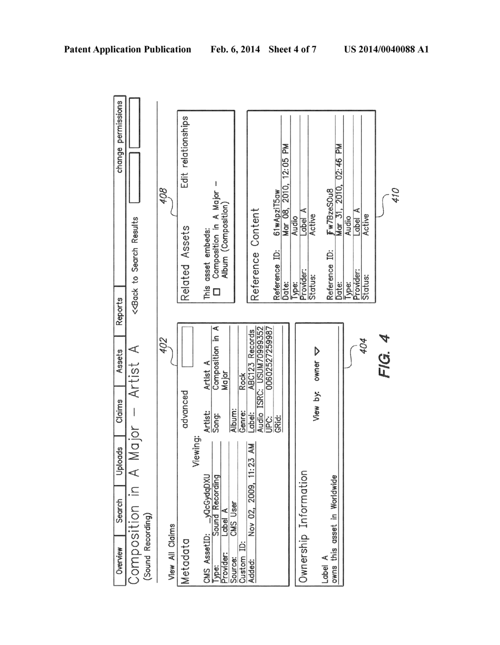 MEDIA RIGHTS MANAGEMENT USING MELODY IDENTIFICATION - diagram, schematic, and image 05