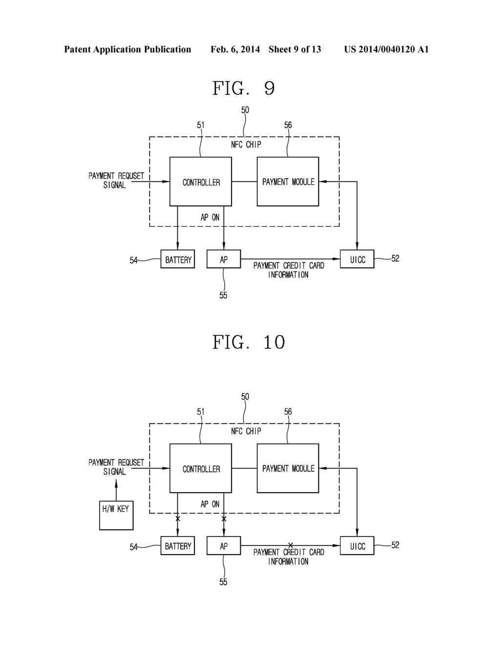 MOBILE TERMINAL AND METHOD OF PERFORMING NFC PAYMENT USING THE MOBILE     TERMINAL - diagram, schematic, and image 10