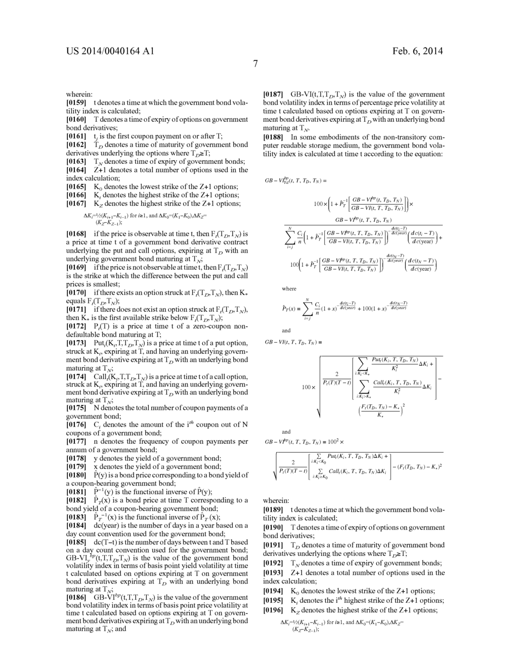 Methods and Systems for Creating a Government Bond Volatility Index and     Trading Derivative Products Based Thereon - diagram, schematic, and image 15