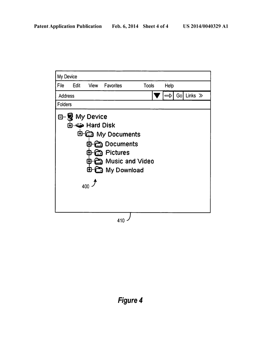 Persistent Folder Associations for Personal Internet Communicator - diagram, schematic, and image 05