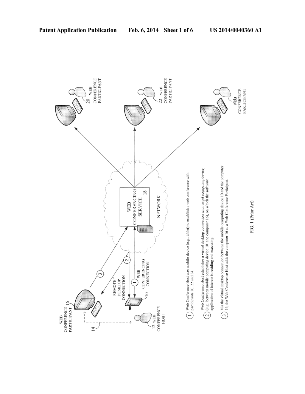 METHODS AND SYSTEMS FOR ESTABLISHING, HOSTING AND MANAGING A SCREEN     SHARING SESSION INVOLVING A VIRTUAL ENVIRONMENT - diagram, schematic, and image 02