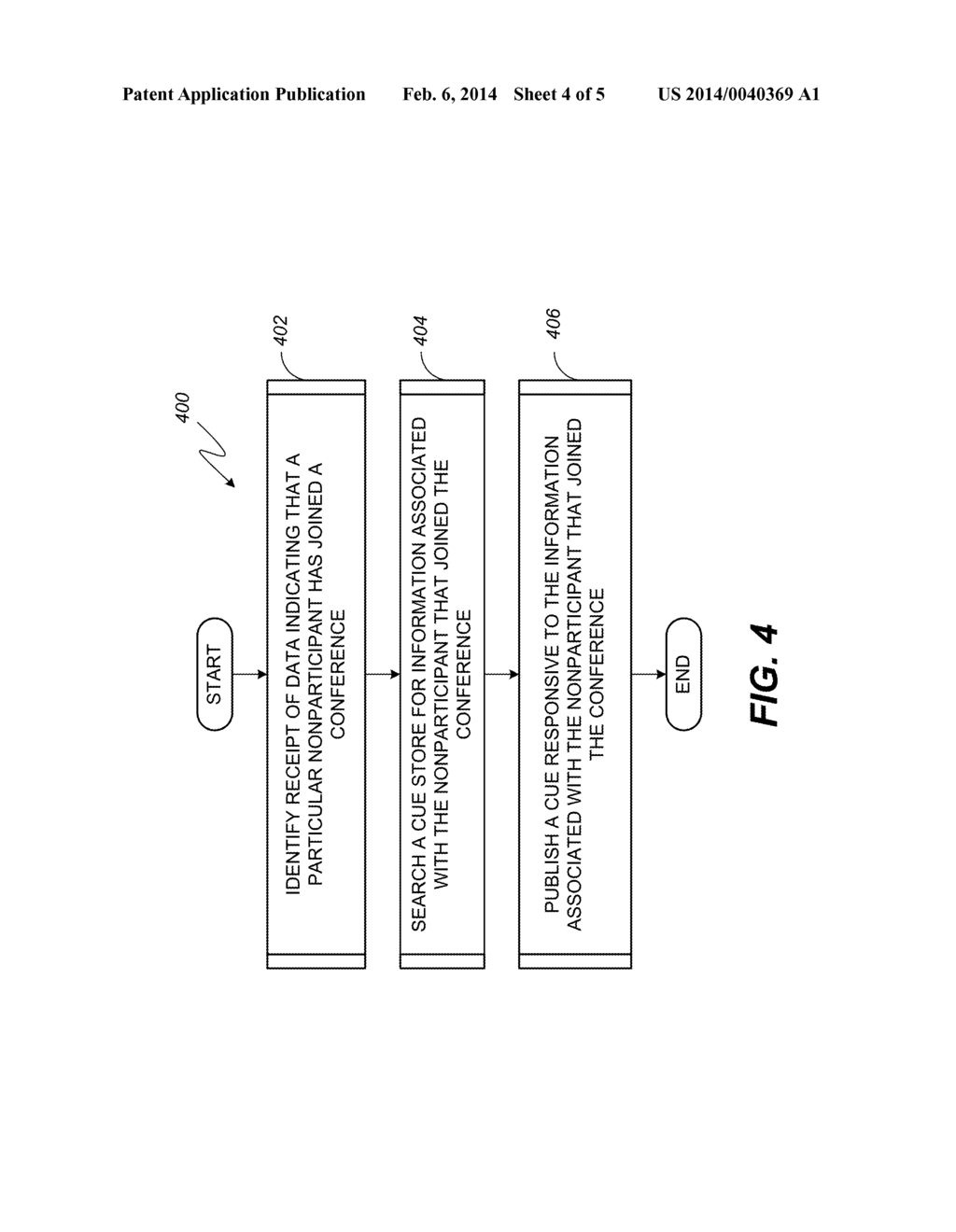 Systems and Methods for Providing a Cue When a Participant Joins a     Conference - diagram, schematic, and image 05