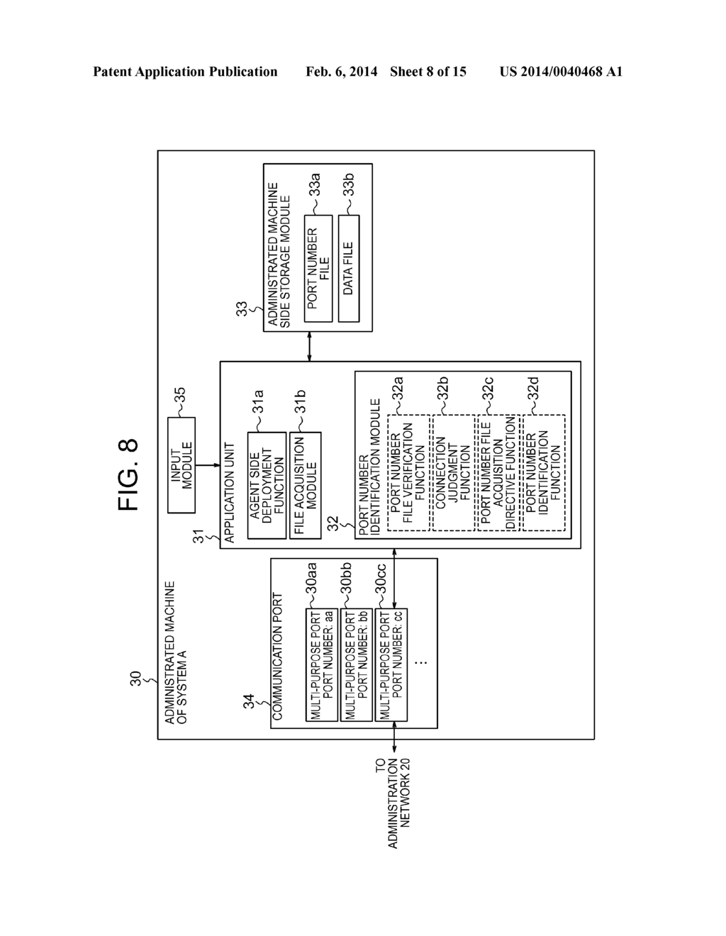 PORT NUMBER IDENTIFICATION SYSTEM, PORT NUMBER IDENTIFICATION SYSTEM     CONTROL METHOD, AND CONTROL PROGRAM THEREOF - diagram, schematic, and image 09