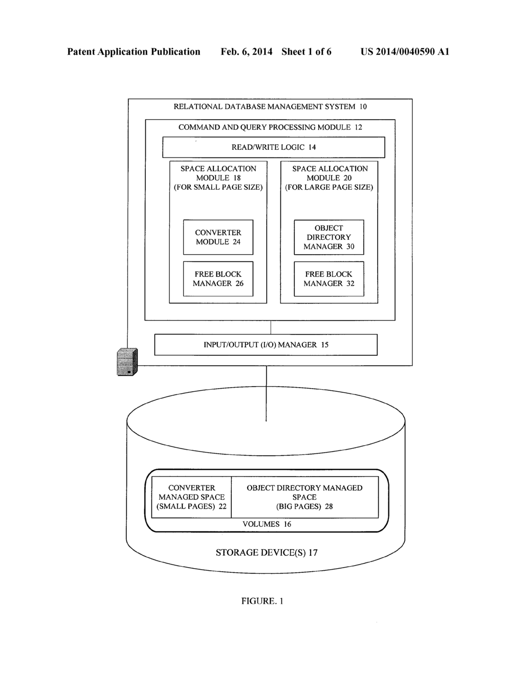 METHOD AND SYSTEM FOR MANAGING LARGE WRITE-ONCE TABLES IN SHADOW PAGE     DATABASES - diagram, schematic, and image 02