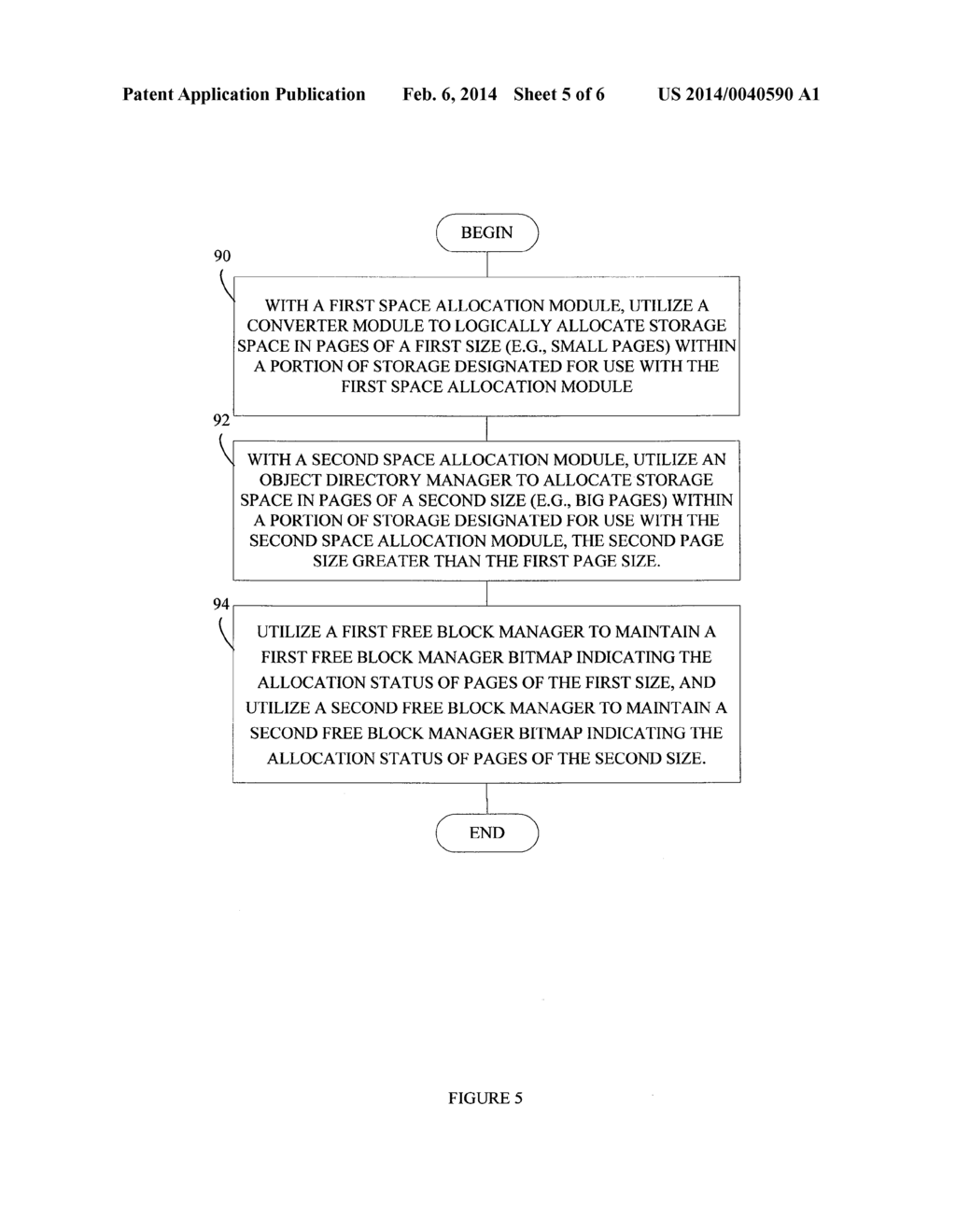 METHOD AND SYSTEM FOR MANAGING LARGE WRITE-ONCE TABLES IN SHADOW PAGE     DATABASES - diagram, schematic, and image 06