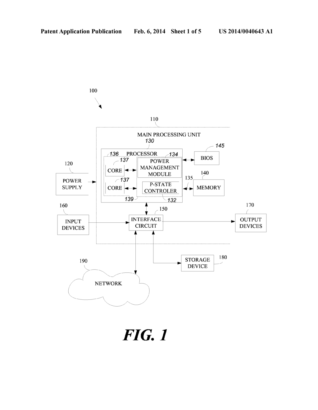 METHOD AND APPARATUS OF POWER MANAGMENT OF PROCESSOR - diagram, schematic, and image 02