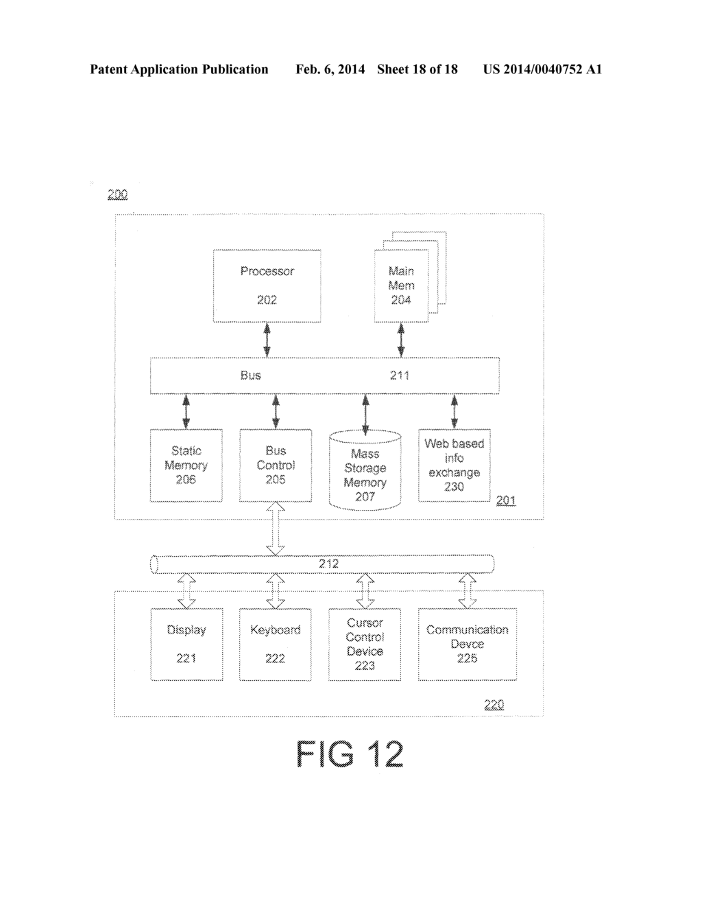 Method and Apparatus for information exchange over a web based environment - diagram, schematic, and image 19