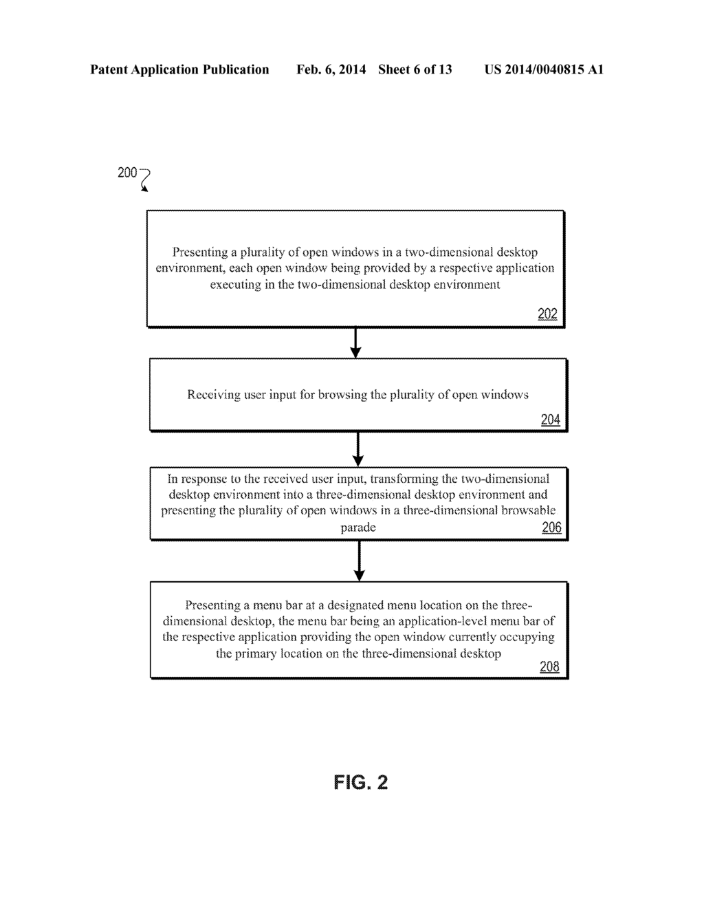 BROWSING AND INTERACTING WITH OPEN WINDOWS - diagram, schematic, and image 07