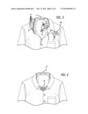 SHIRT COLLAR LINER diagram and image