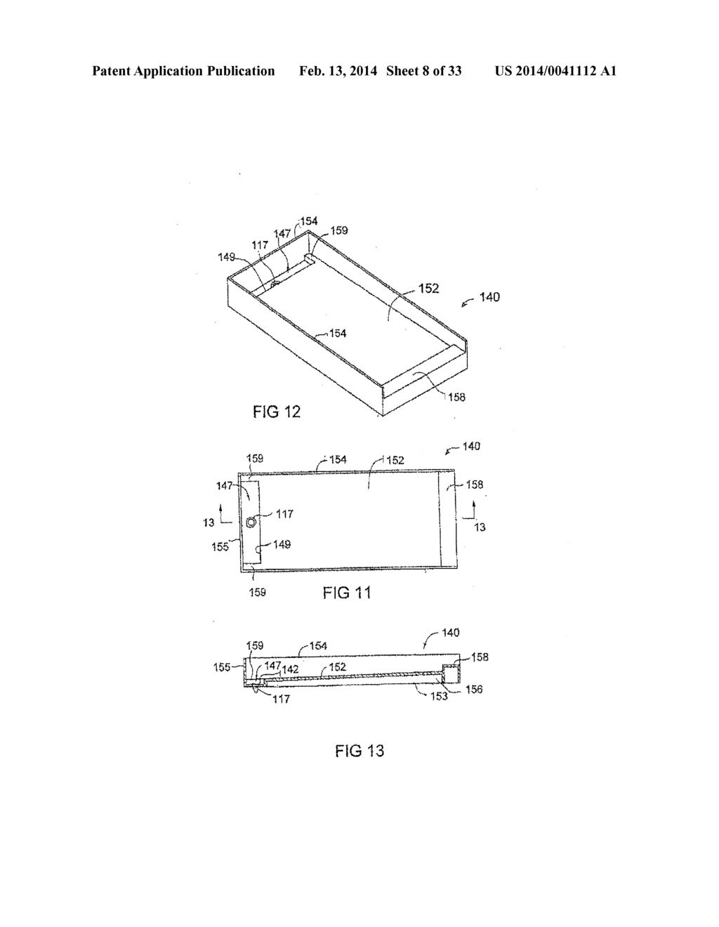 METHODS FOR CREATING SHOWER PAN ASSEMBLIES WITH MORTAR BED OR OTHER HAND     MADE FLOORS AND PREFABRICATED TRENCHES AND RESULTING ASSEMBLIES - diagram, schematic, and image 09