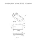 METHODS FOR CREATING SHOWER PAN ASSEMBLIES WITH MORTAR BED OR OTHER HAND     MADE FLOORS AND PREFABRICATED TRENCHES AND RESULTING ASSEMBLIES diagram and image