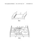Suspended Back Pillow for Maintaining a Side Sleeping Position diagram and image