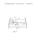 Suspended Back Pillow for Maintaining a Side Sleeping Position diagram and image